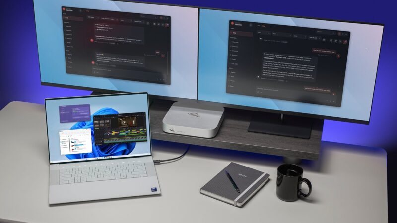 OWC、Thunderbolt 5対応AIアクセラレーター「Stack AI」発表